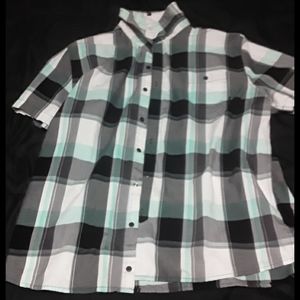Plaid dress shirt